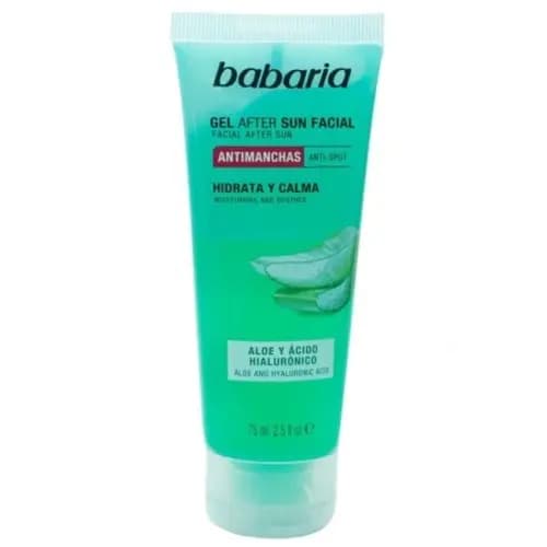 ژل سوختگی صورت اسپانیایی باباریا Babaria After Sun حاوی عصاره آلوئه ورا 75 میل