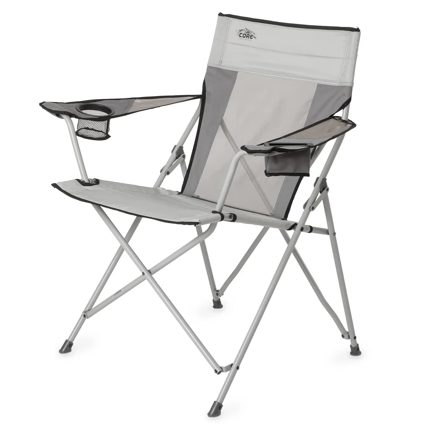 صندلی کمپینگ کر Core Mesh Tension Chair – Grey/Silver