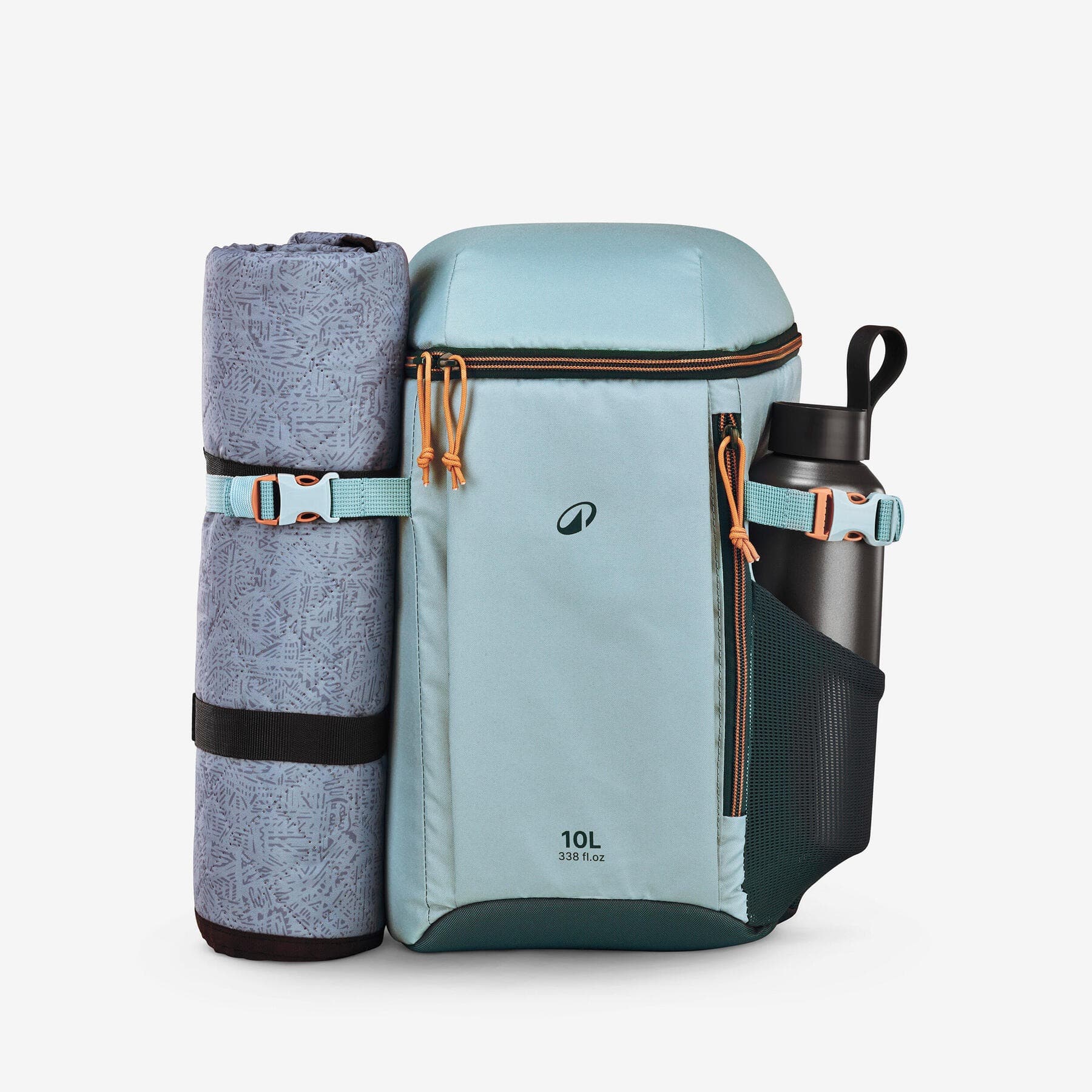 کول باکس کچوا 10 لیتری – یخدان کوله پشتی Quechua Cooler Backpack – 10 L – NH100 — تصویر ۲