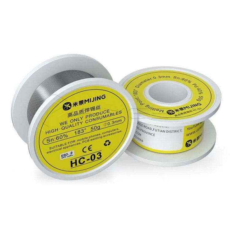 سیم لحیم MIJING Hc-03 (قطر 0.3 میلی متری)