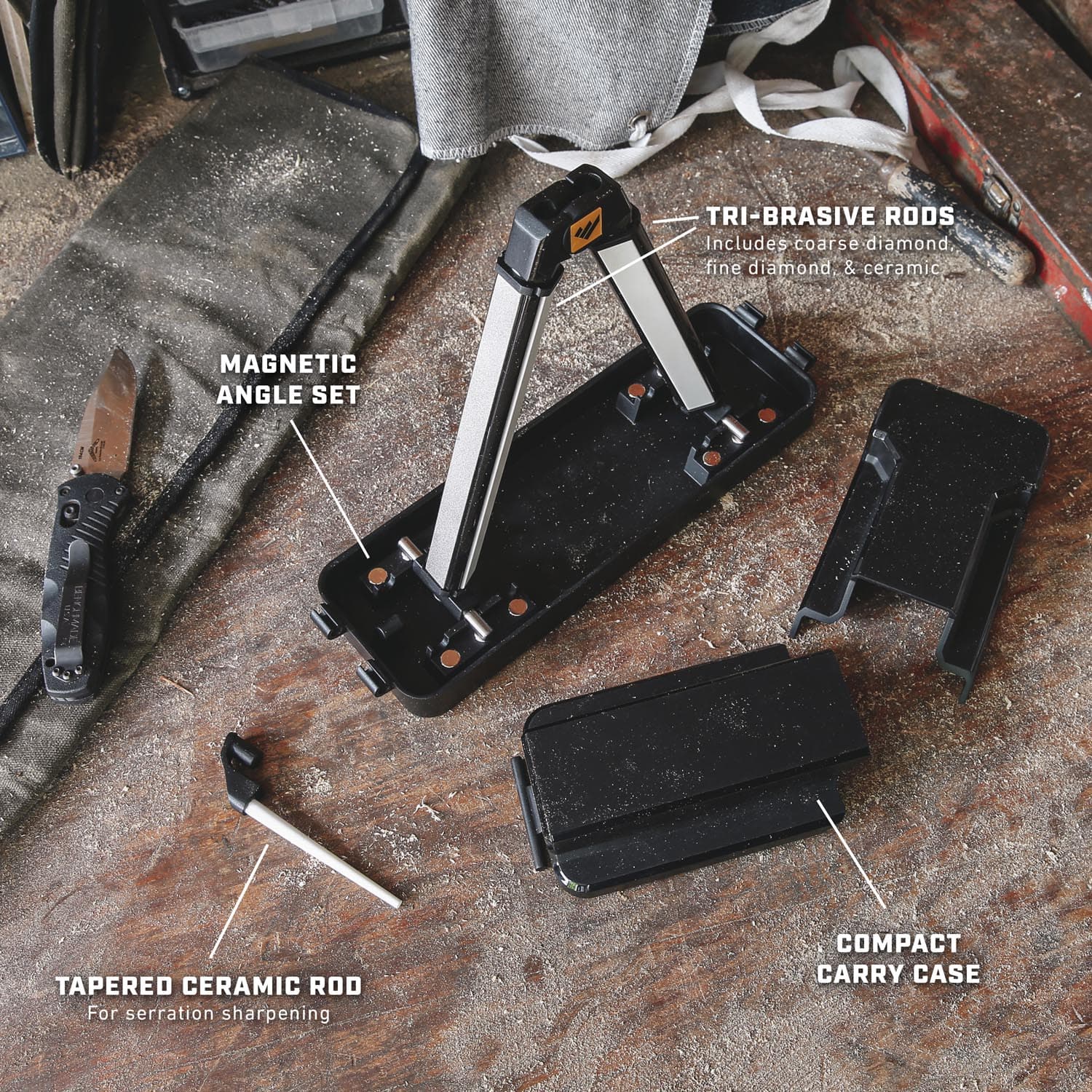 چاقو تیزکن و ابزار ورکشارپ Worksharp KEN ONION ANGLE SET KNIFE SHARPENER — تصویر ۷