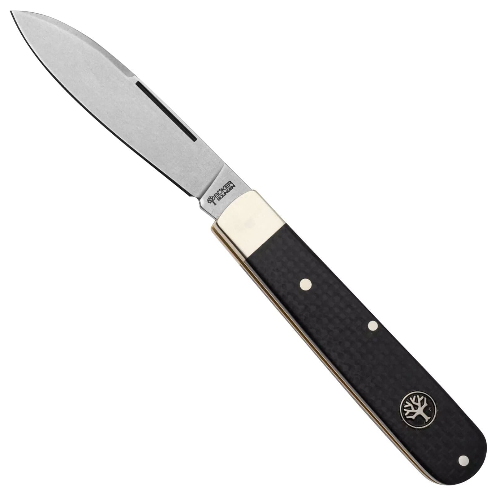 چاقو بوکر زولینگن بارلو پرایم Böker Solingen Barlow Prime Jute Micarta Black