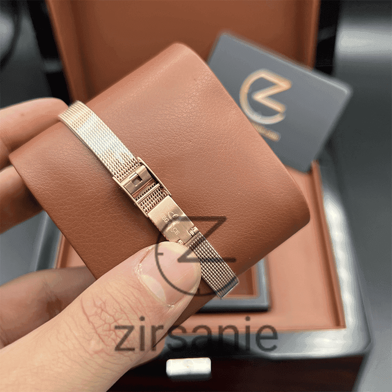 ساعت مچی زنانه الگانس زیرثانیه دار Elegance Subsecond Rosegold White — تصویر ۸
