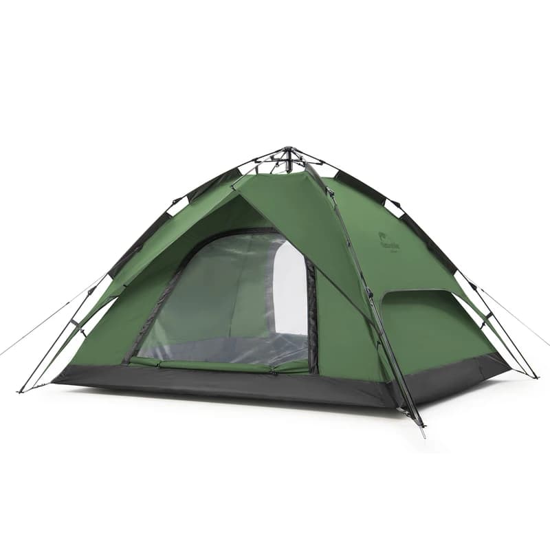 چادر اتوماتیک نیچرهایک 4 نفره (رنگ سبز) Naturehike Automatic Tent 4P – 225×205×130 – NH21ZP008