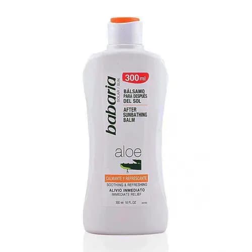 کرم افترسان آلوئه ورا اسپانیایی باباریا Babaria Aftersun Aloe Balm خنک کننده 300 میل