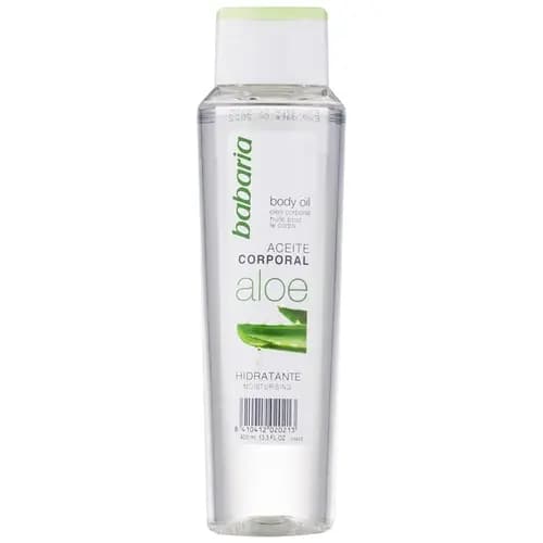 روغن بدن اسپانیایی باباریا babaria oil BODY vera aloe عصاره آلوئه ورا 400 میل