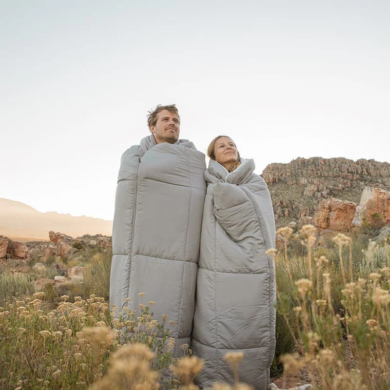 کیسه خواب دو نفره نیچرهایک – بالشت دار Naturehike Double cotton sleeping bag with pillow – NH21MSD05 — تصویر ۲