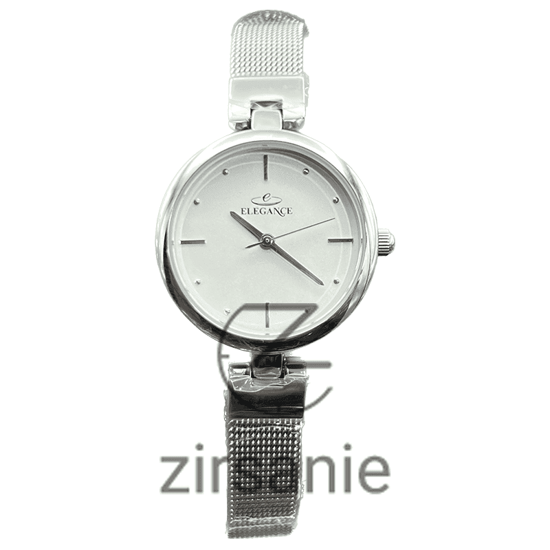 ساعت مچی زنانه الگانس Elegance Silver White — تصویر ۲