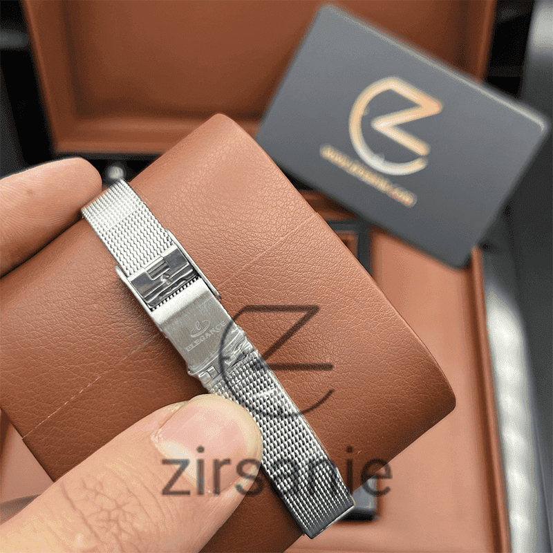 ساعت مچی زنانه الگانس Elegance Silver White — تصویر ۵