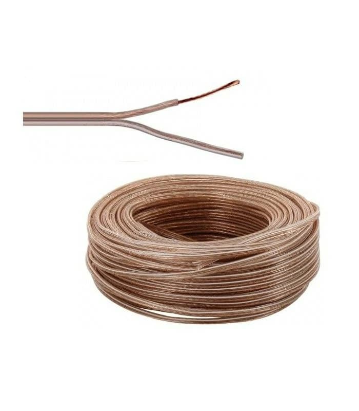 سیم باندی صوتی اسپیکری شیشه ای رشته CU 2*0.5 – 2*16 — تصویر ۲