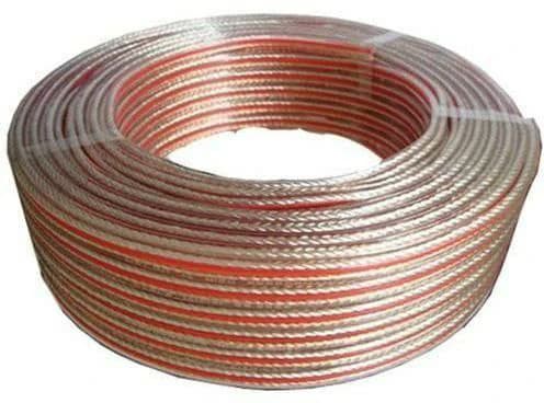 سیم اسپیکری باندی خط دار CU 2*50 – 2*1 TC