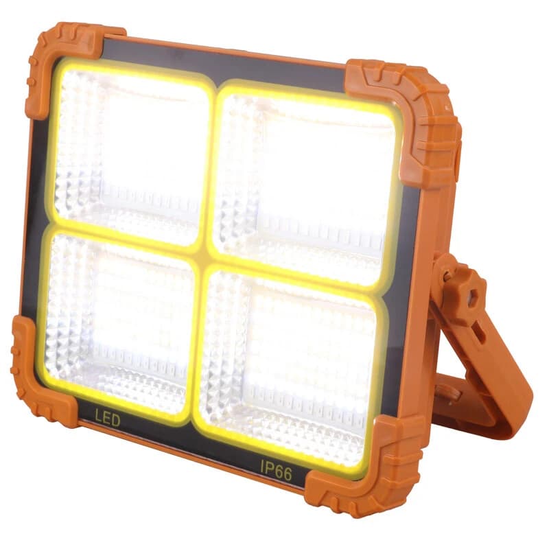 پروژکتور سیار ال ای دی شارژی و پاور بانک خورشیدی Solar Outdoor Light — تصویر ۷