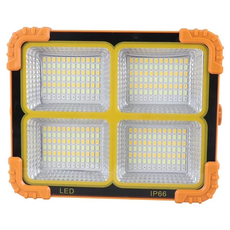 پروژکتور سیار ال ای دی شارژی و پاور بانک خورشیدی Solar Outdoor Light — تصویر ۳