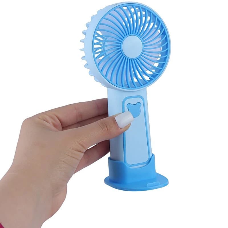 پنکه رومیزی شارژی Mini Fan کد 23-44576 — تصویر ۸