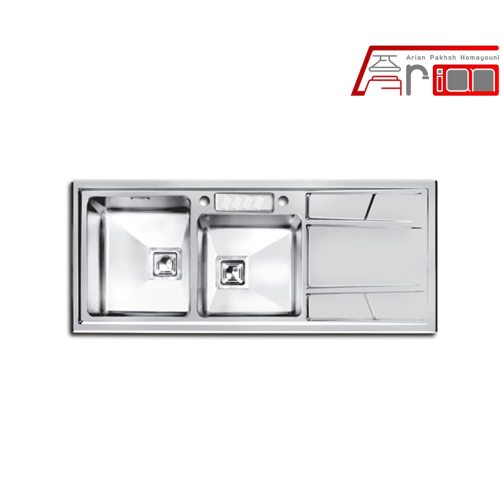 سینک ظرفشویی توکار اخوان 302
