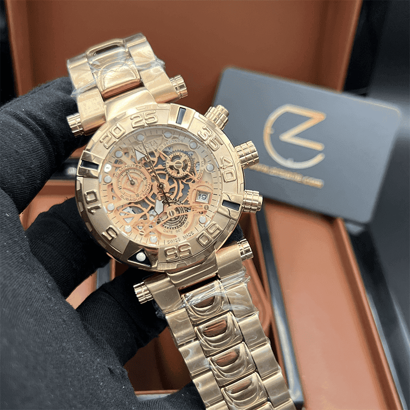 ساعت مچی مردانه اینویکتا سوباکو Invicta Subaqua Rosegold — تصویر ۷