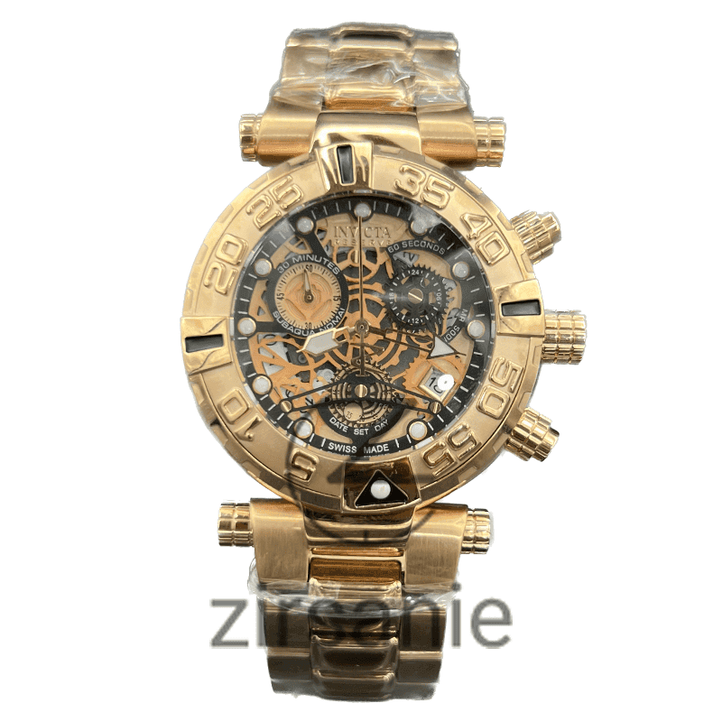 ساعت مچی مردانه اینویکتا سوباکو Invicta Subaqua Rosegold Black — تصویر ۴