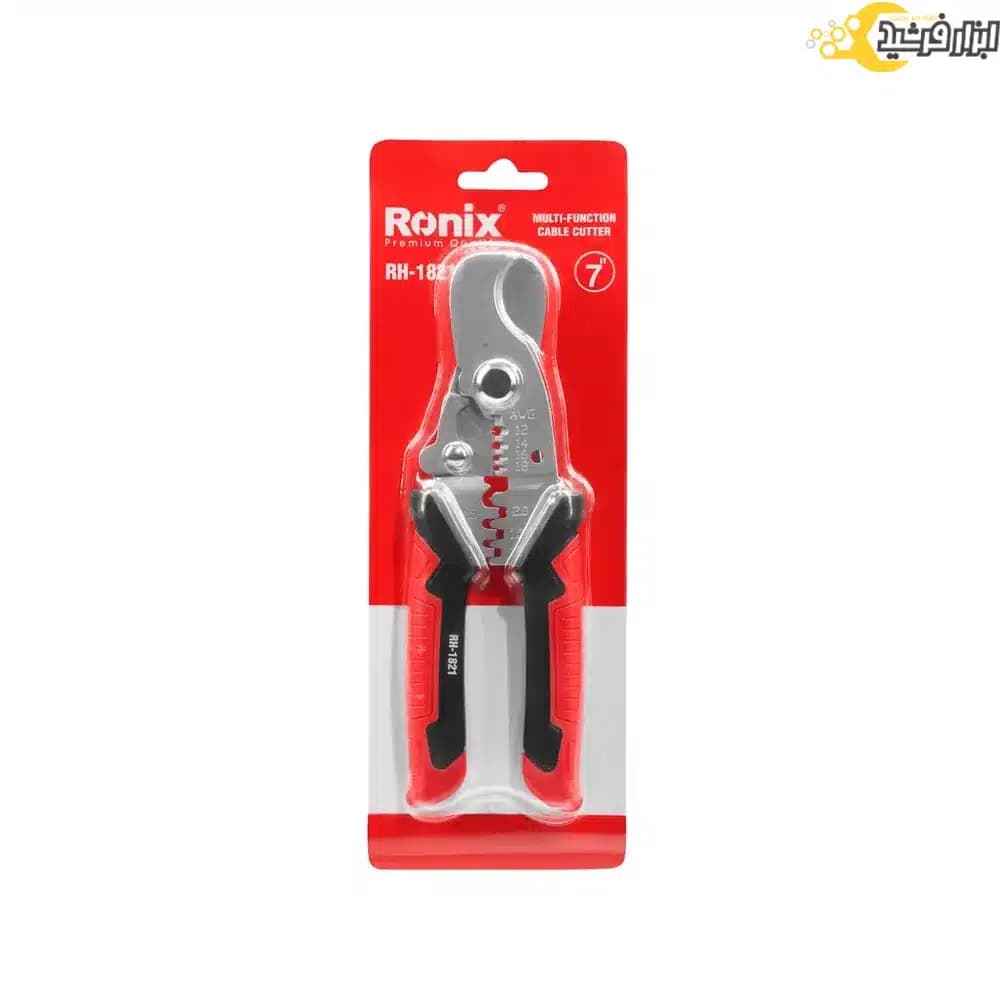 انبر کابل بر چندکاره 7 اینچ رونیکس RH-1821 — تصویر ۴