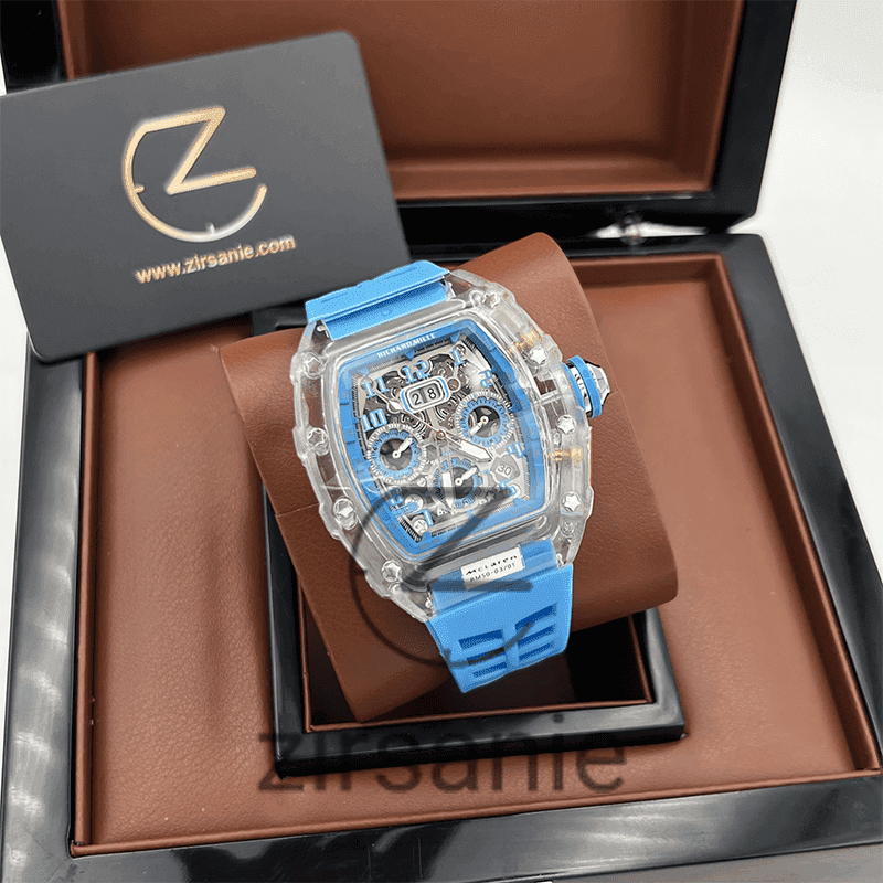 ساعت مچی مردانه ریچارد میل Richard Mille Chronograph Blue — تصویر ۵