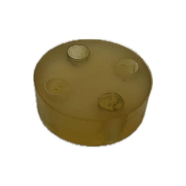 قطعه سیلیکونی گرد 10*30 میلیمتر 4 سوراخه (6) — تصویر ۳