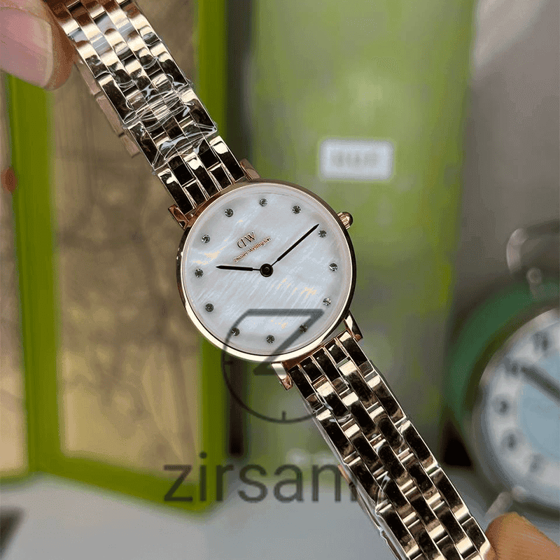 ساعت مچی زنانه دنیل ولینگتون Daniel Wellington Metal Rosegold Shells — تصویر ۶