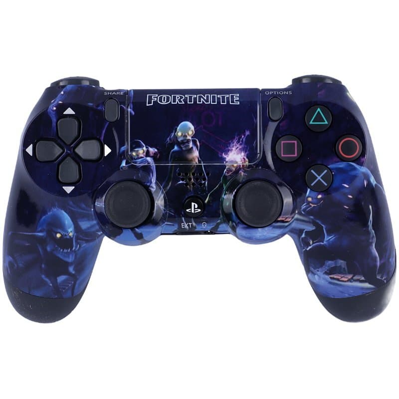 دسته بازی بی سیم SONY PlayStation 4 DualShock 4 High Copy طرح Fortnite کد 3