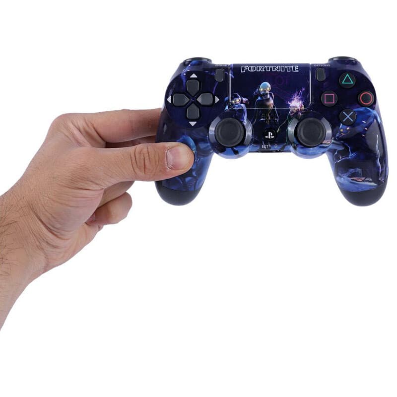 دسته بازی بی سیم SONY PlayStation 4 DualShock 4 High Copy طرح Fortnite کد 3 — تصویر ۶