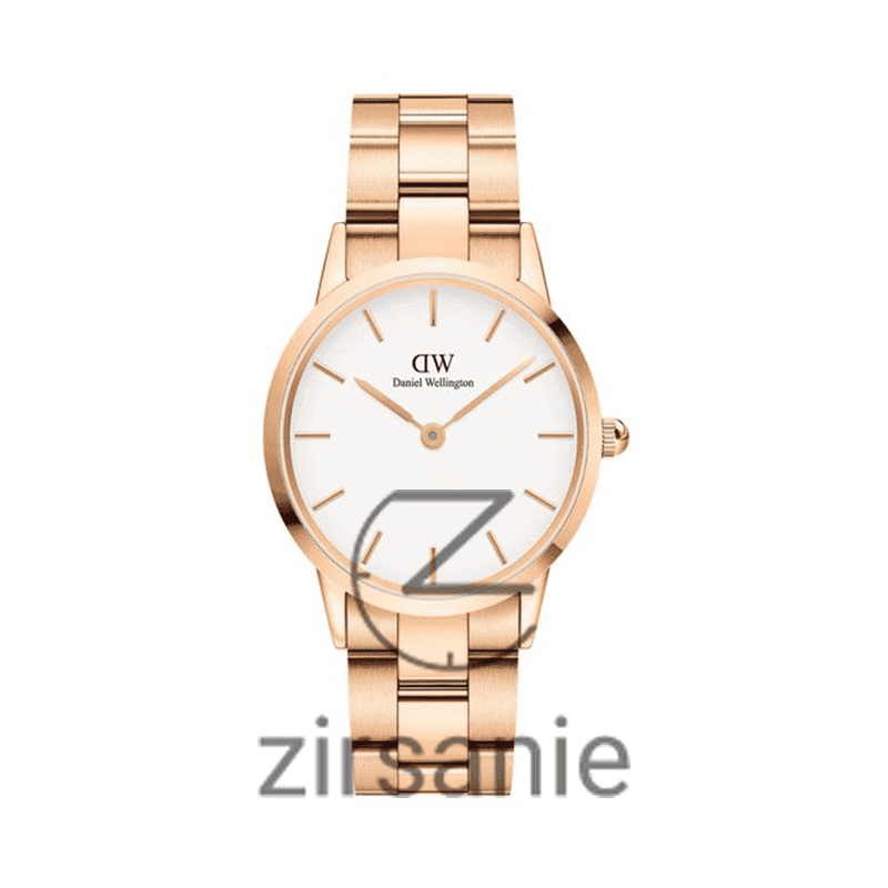 ساعت مچی زنانه دنیل ولینگتون Daniel Wellington Metal Rosegold White Circular