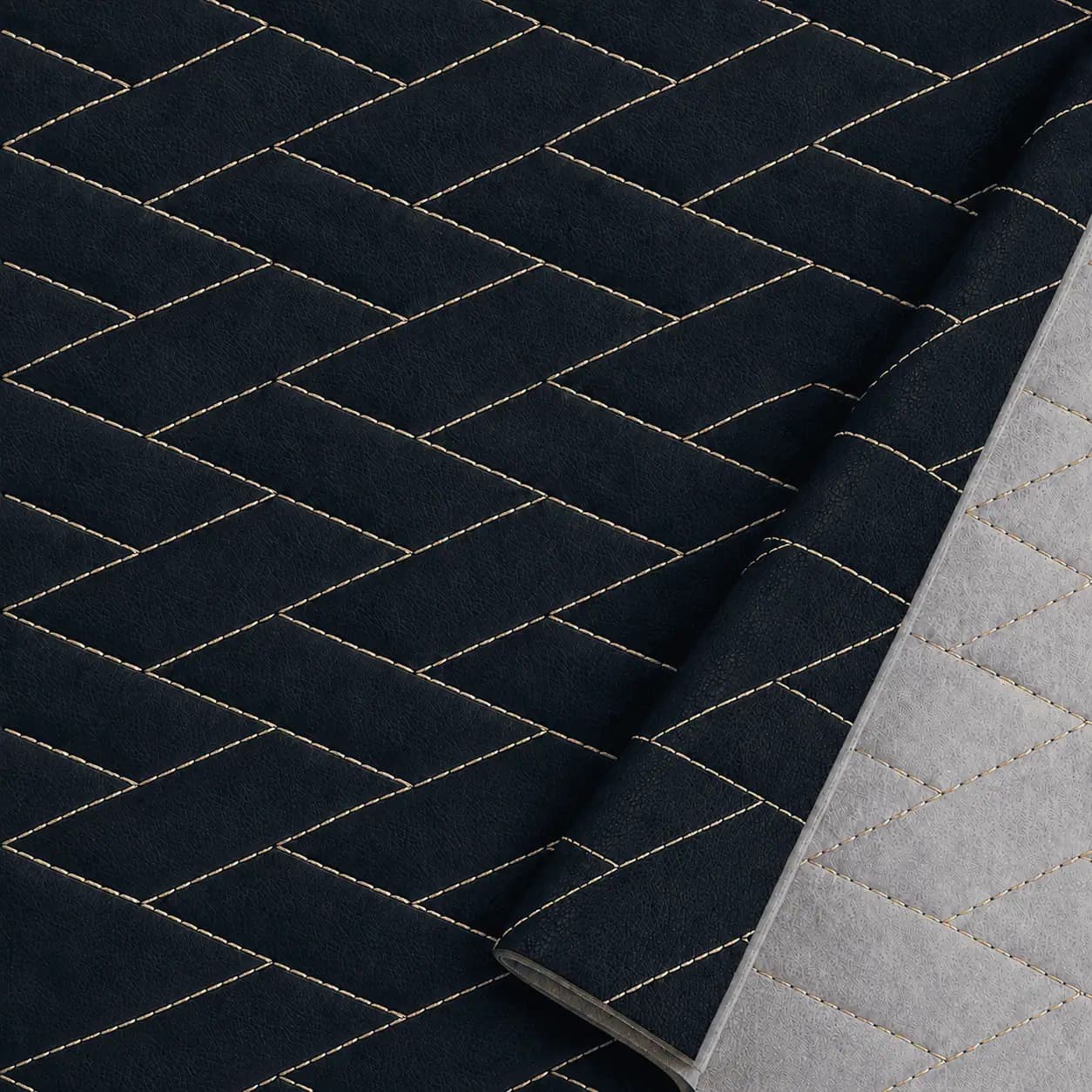 چرم PVC گلدوزی سهبعدی حصیری سارووان – کد E-L-۱0 — تصویر ۶