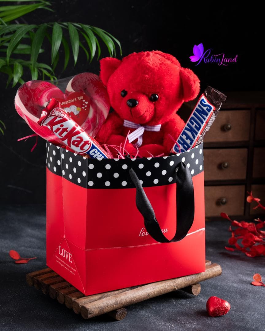 پک هدیه ولنتاین مدل نبات