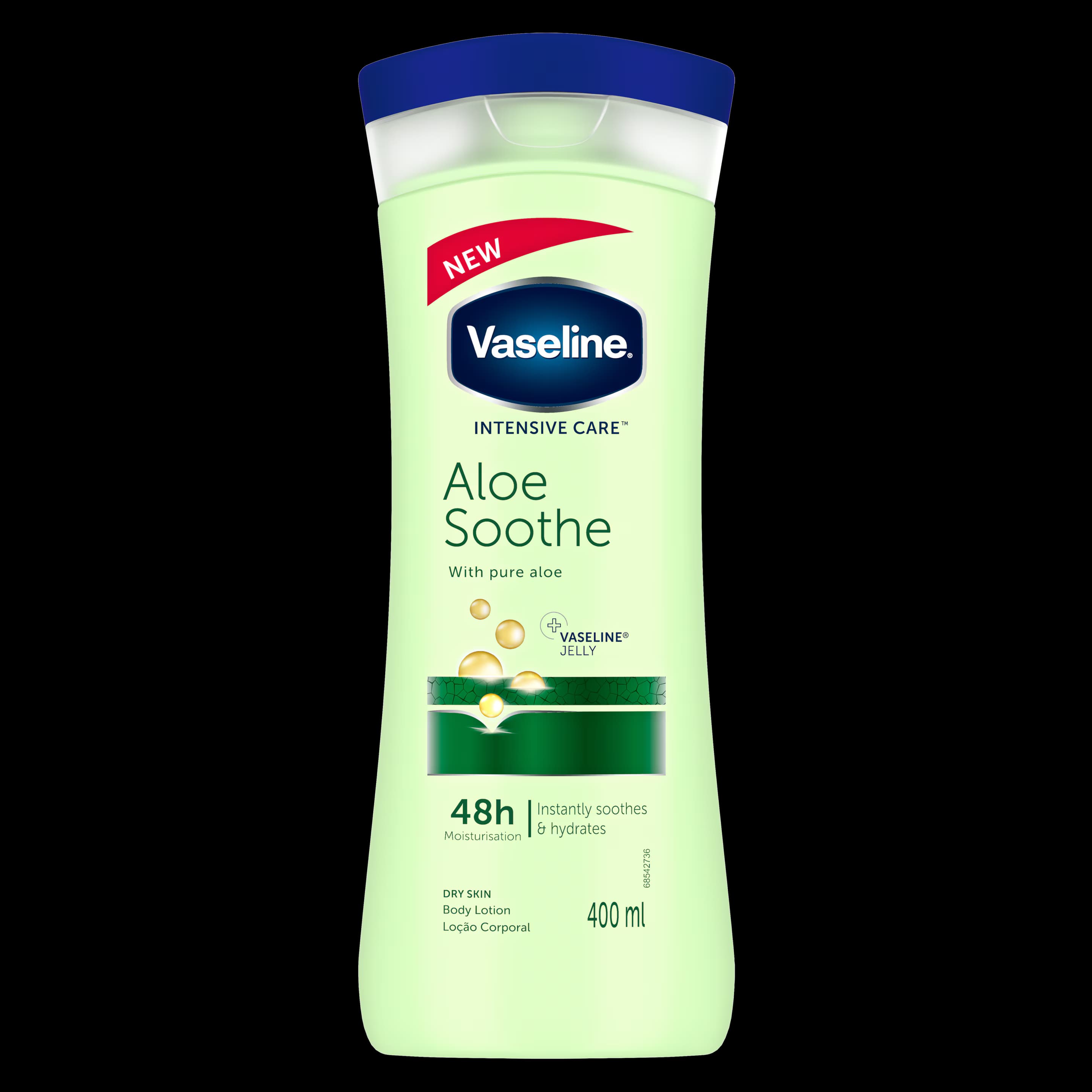 لوسیون بدن آلوئه ورا وازلین Aloe Soothe Body Lotion 400ml