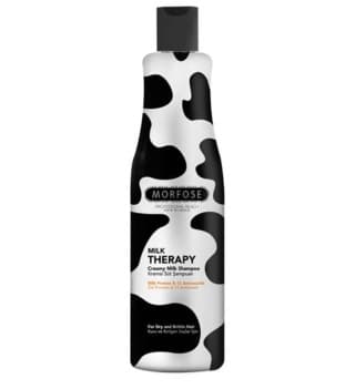 شامپو شیر مناسب موهای خشک و شکننده مورفوس | Morfose Shampoo Milk Therapy 500ml