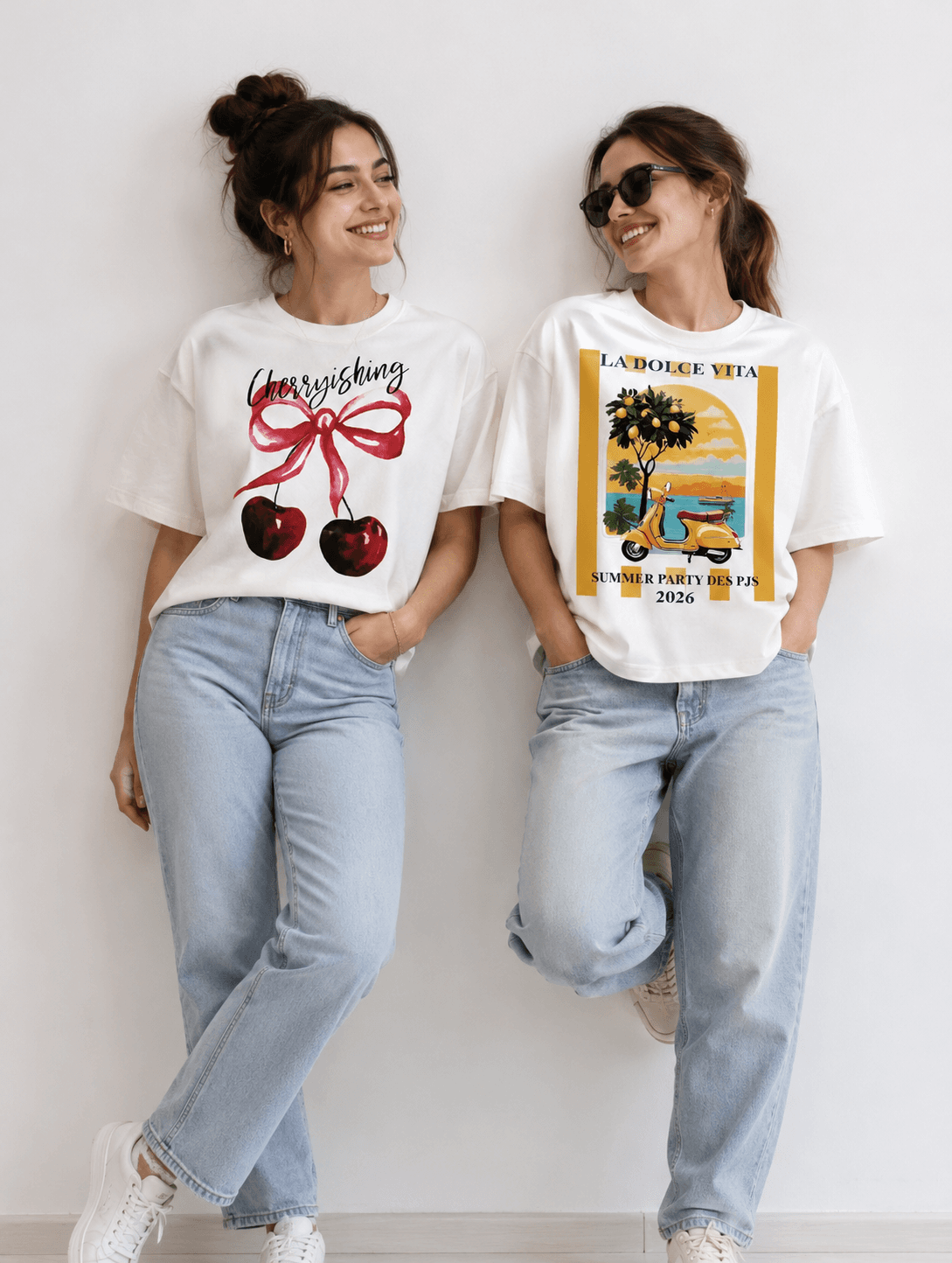 تیشرت باکسی summer نخپنبه سفید