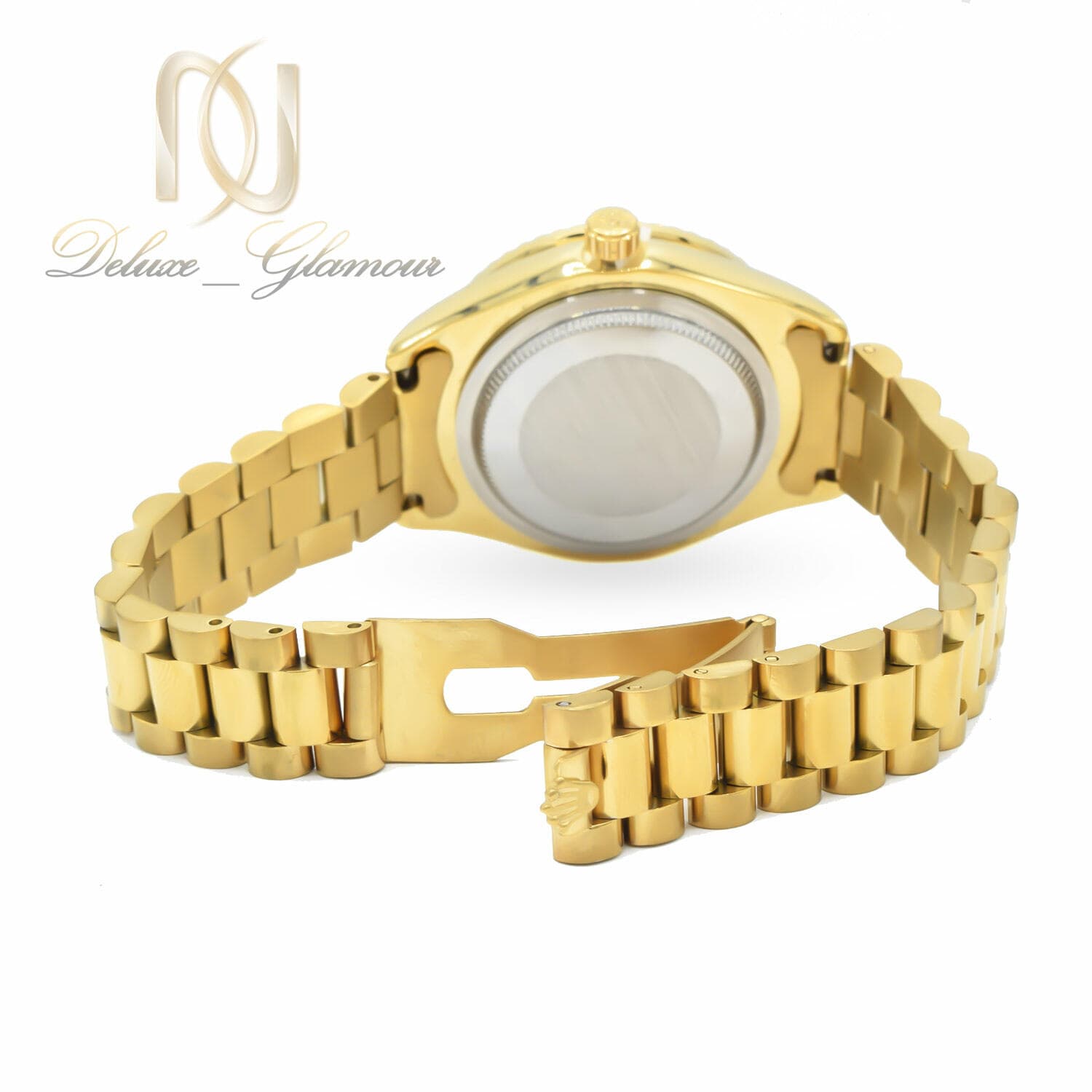 ساعت زنانه ROLEX استیل طلایی — تصویر ۲