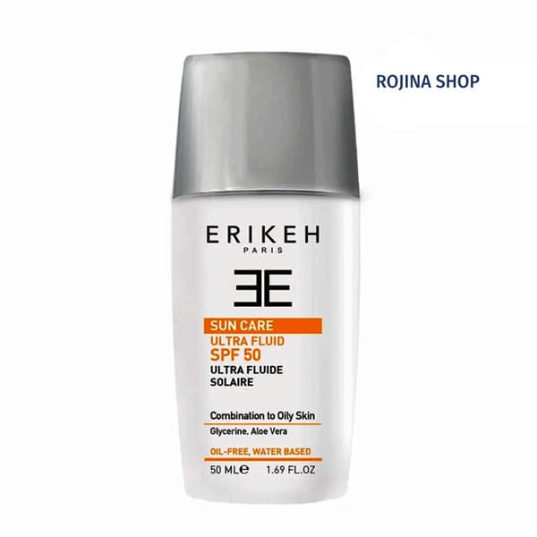 ضد آفتاب اولترا فلوئید پوست مختلط تا چرب SPF50 اریکه — تصویر ۲