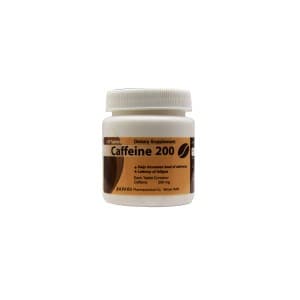 قرص کافئین 200 میلی گرم جالینوس 100 عدد Jalinous Caffeine 200 mg 100 Tablets