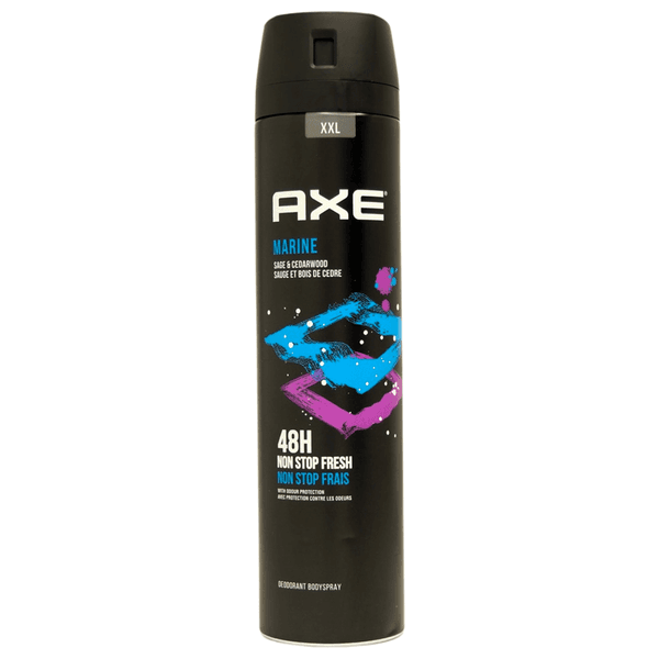 اسپری بدن اکس رایحه لیمو و اقیانوس AXE Marine حجم 250 میل