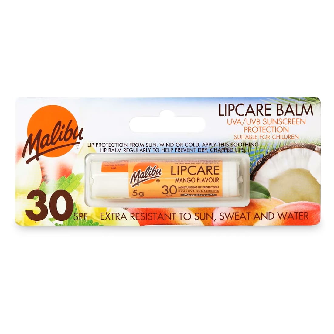 بالم لب ضدآفتاب مالیبو Malibu Mango طعم انبه