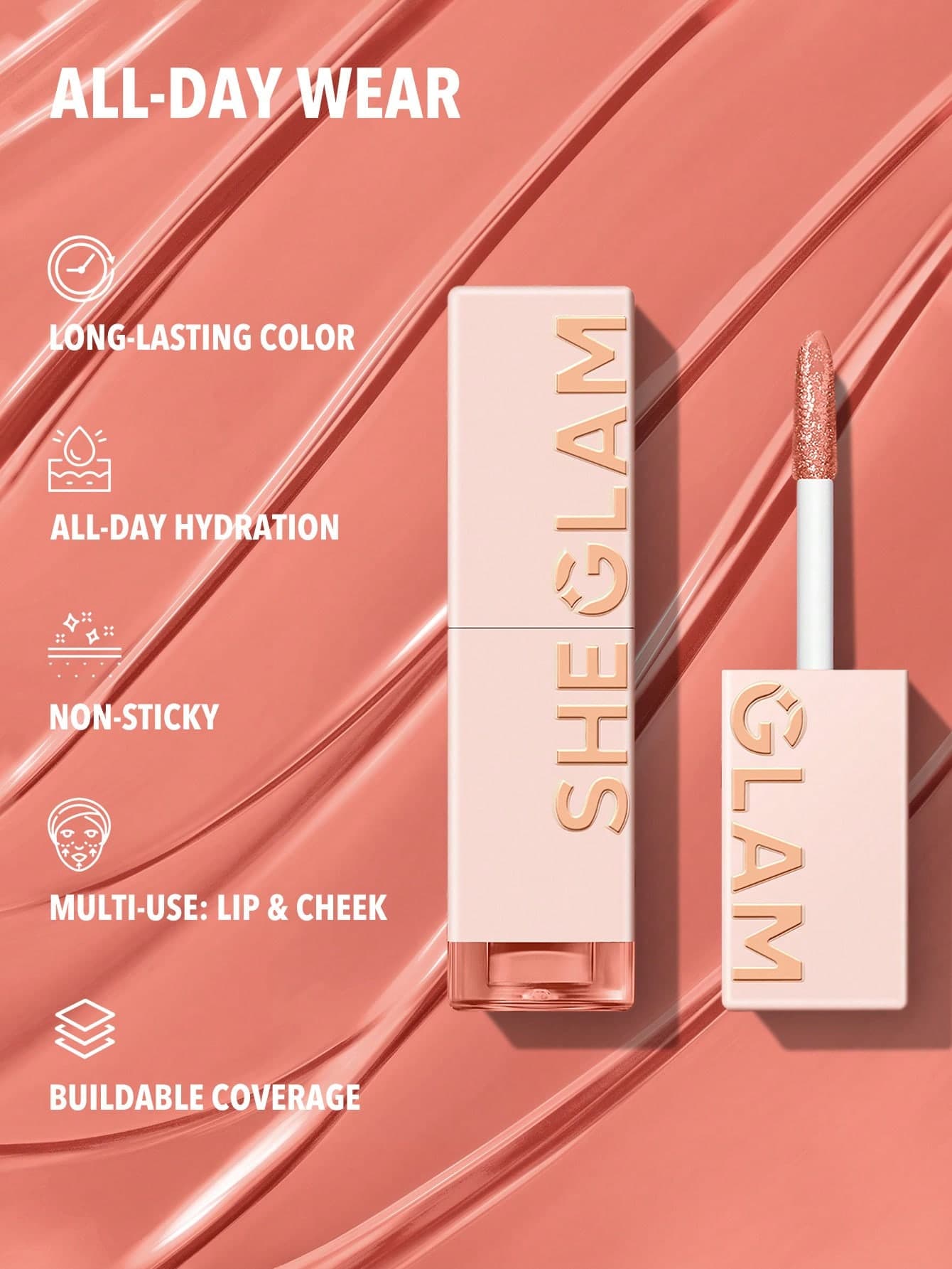 تینت لب شیگلم Sheglam Take a Hint Lip Tint رنگ Memories — تصویر ۶