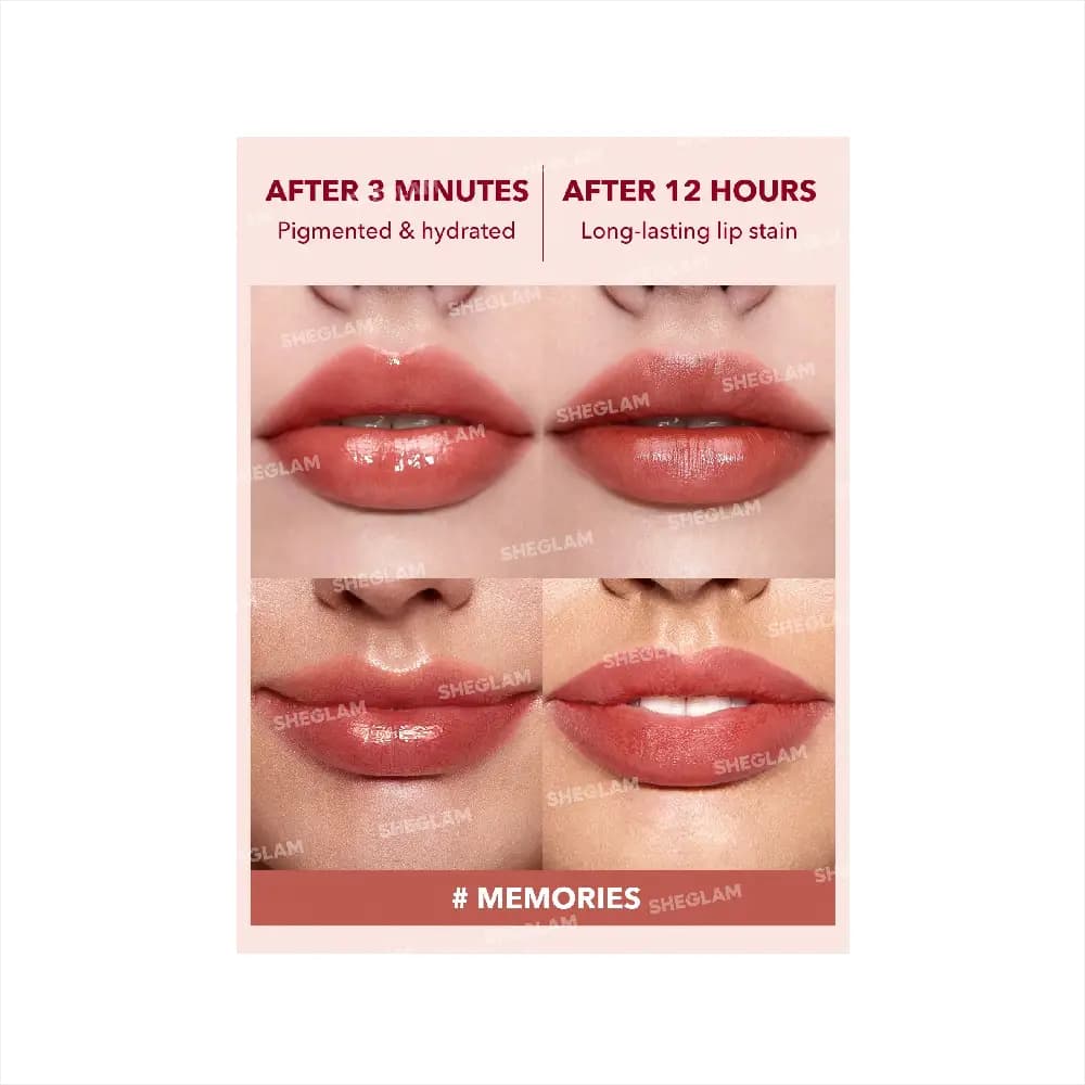 تینت لب شیگلم Sheglam Take a Hint Lip Tint رنگ Memories — تصویر ۱۰