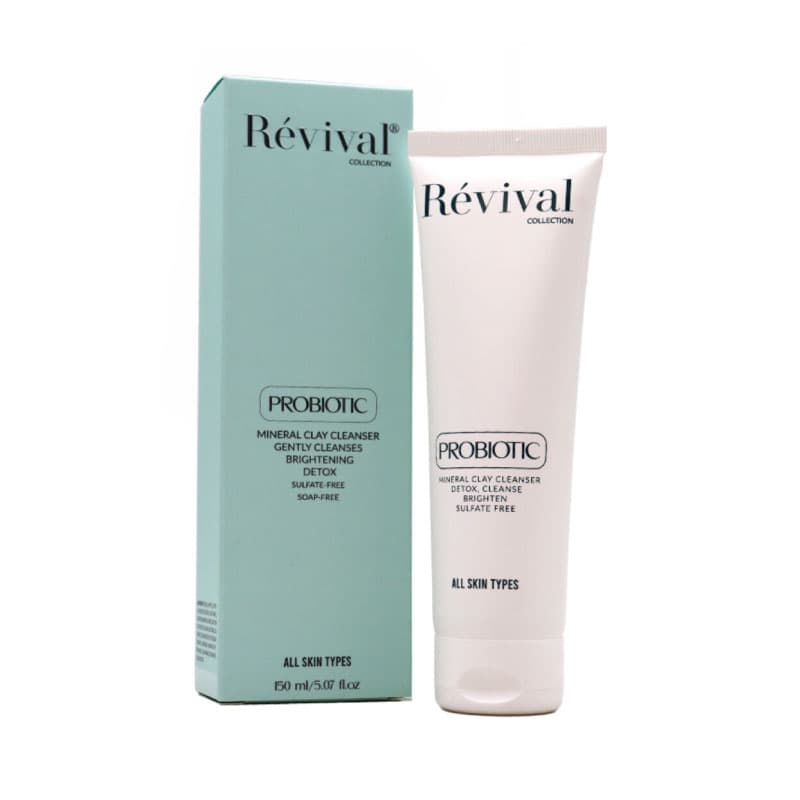 ژل شستشوی صورت کائولن رویوال 150 میلی لیتر Revival Probiotic Brightening Cleansing Gel 150ml