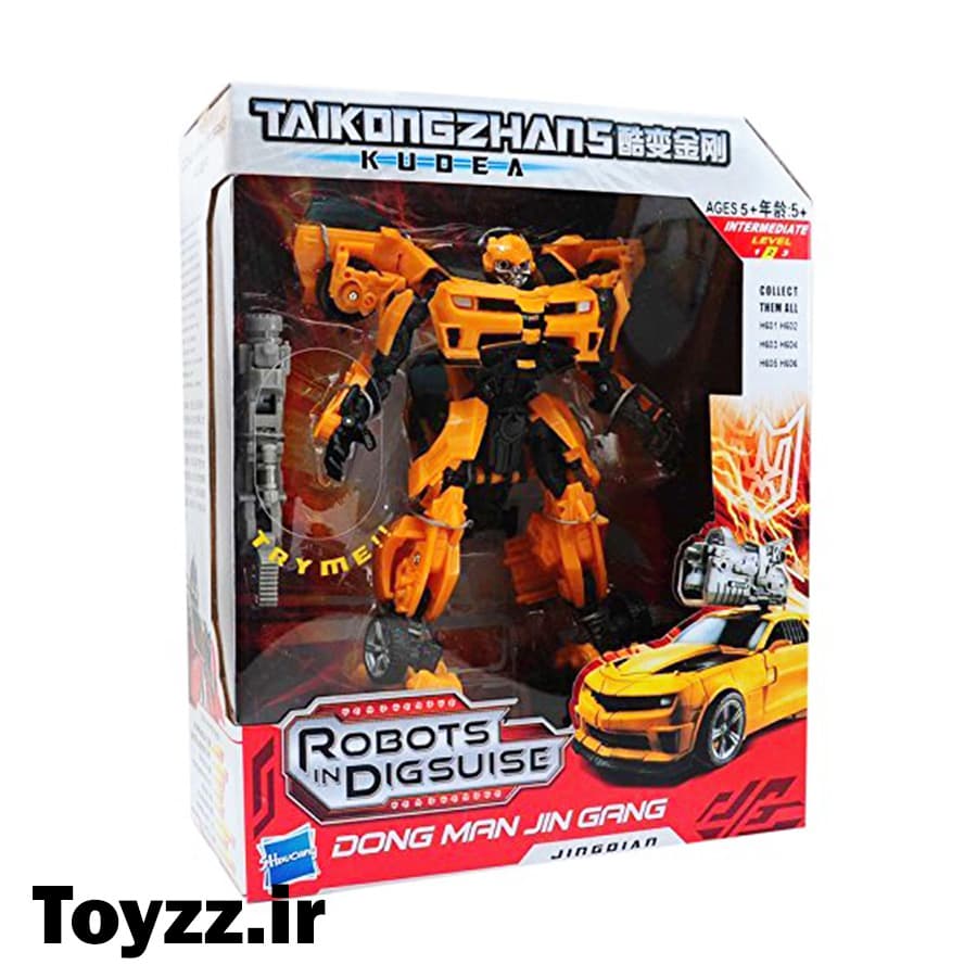 اکشن فیگور ربات تبدیل شونده ترانسفورمرز مدل بامبلبی BUMBLEBEE — تصویر ۷