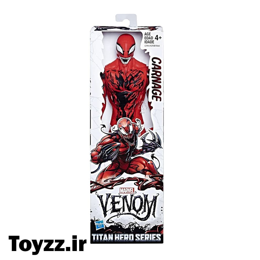 اکشن فیگور هاسبرو طرح ونوم کارنیج VENOM CARNAGE