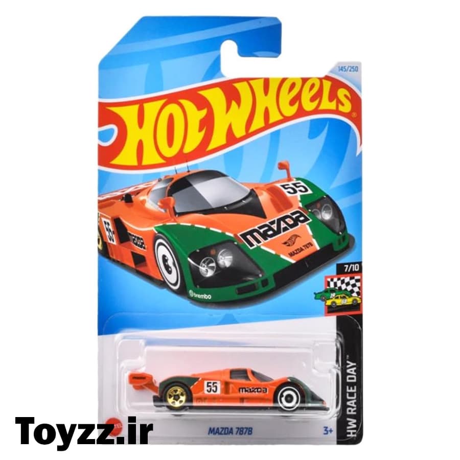 ماکت ماشین هات ویلز مدل مزدا MAZDA 787B