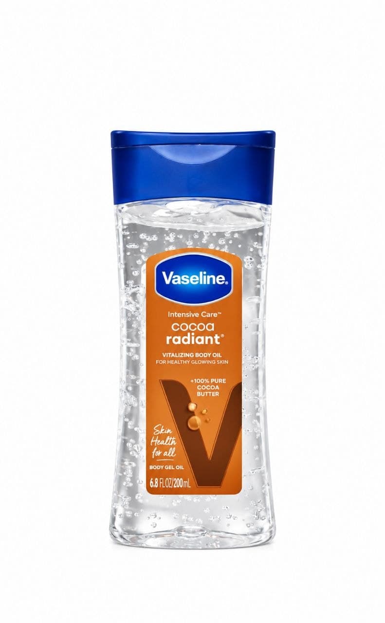 روغن بدن وازلین مدل Cocoa Radiant حجم ۲۰۰ میل