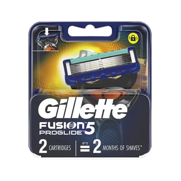 یدک تیغ ژیلت Gillette Fusion 5 proglide بسته ۲ عددی