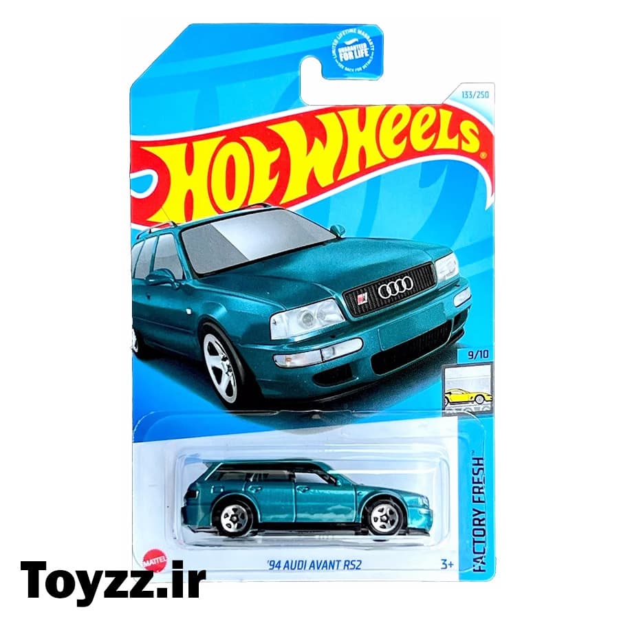 ماکت ماشین هات ویلز مدل آ او دی 94 AUDI AVANT RS2