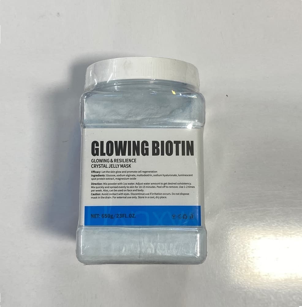 ماسک هیدروژلی 650gr GLOWIN BIOTIN — تصویر ۲