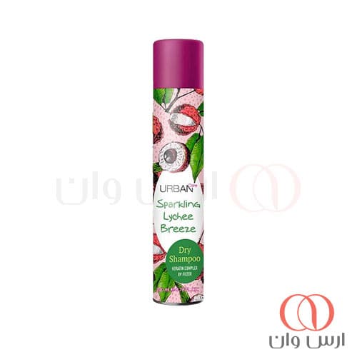 شامپو خشک رايحه ليچي و تمشك اربن کر Urban Care Dry Shampoo Sparkling Lychee Breeze حجم 200 میل — تصویر ۶
