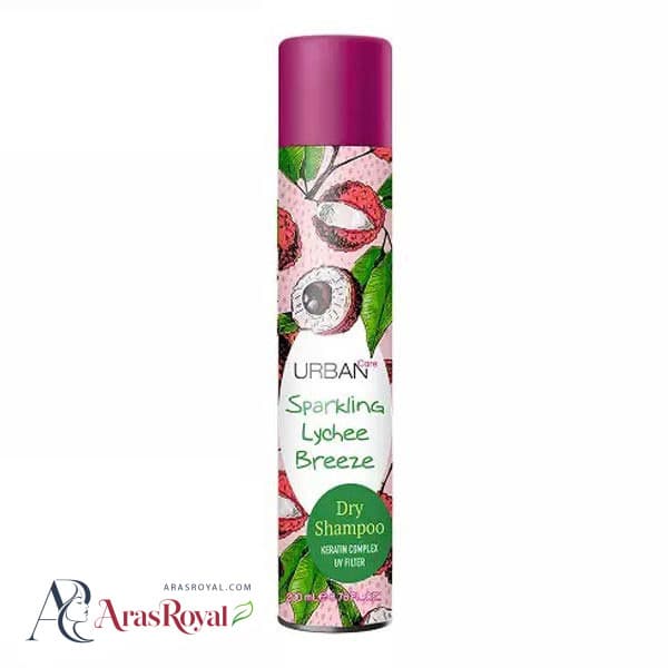 شامپو خشک رايحه ليچي و تمشك اربن کر Urban Care Dry Shampoo Sparkling Lychee Breeze حجم 200 میل — تصویر ۸